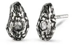 HAZE & GLORY Paar Ohrstecker Ohrstecker Topas Wei&szlig; 925 Sterling Silber silberfarben