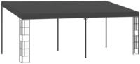 vidaXL Anbaupavillon vidaXL Wand-Pavillon 3x6 m Anthrazit Stoff