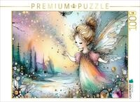 CALVENDO Puzzle CALVENDO Puzzle Eine kleine Fee schwebt &uuml;ber einer Landschaft,...