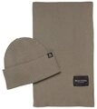 Marc O'Polo Beanie inkl. Schal aus reiner Bio-Baumwolle (Set, 2-St., MOP ACC)