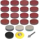 LuxusKollektion Schleifscheibe Schleifscheiben Klett 50 mm 2 Zoll K&ouml;rnung 190...