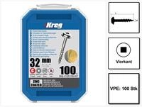 Kreg Schraube Pocket-Hole Linsenkopfschraube 32 mm 100 Stk (SML-C125-100)