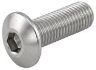 Contorion Schraube ISO 7380-2 Flachkopf-Flanschschraube VG M8x14 Stahl 10.9