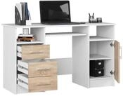 Raumhirsch Furniture Schreibtisch mit Tastaturauszug - B&uuml;rotisch - 124 cm breit