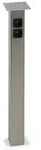 SO-TECH&reg; Tischbein Tischbein Edelstahloptik eckig 70 x 70 mm H&ouml;he: 720-892 mm,