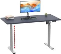 VCM Schreibtisch Arbeitszimmer E-Lona B. 110 x T. 80 x H. 71-120 cm, Elektrisch
