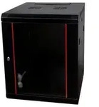 Danicom Wandgeh&auml;use Baseline 15U Wandschrank mit Glast&uuml;r 600x600x770mm...