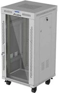 Lanberg Halterungszubeh&ouml;r LANBERG 19" 22U 600x600 freisteh. LCD Glast&uuml;r