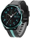 REFLEX ACTIVE Serie 54 AMOLED GPS Schwarze und gr&uuml;ne Smart-Calling-Uhr Smartwatch