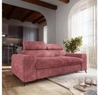 Masseno Sofa BENETE mit Schlaffunktion, Schlafsofa, Couch f&uuml;r Wohnzimmer