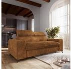 Masseno Sofa BENETE mit Schlaffunktion, Schlafsofa, Couch f&uuml;r Wohnzimmer