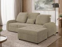 MIRJAN24 Ecksofa Soreno, mit Bettkasten und Schlaffunktion, Einstellbare...
