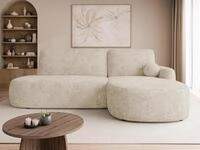 MIRJAN24 Ecksofa Loridu O, mit Bettkasten und Schlaffunktion, L-Form mit freier