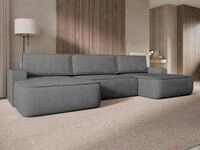 MIRJAN24 Wohnlandschaft Mono U, mit Schlaffunktion und Bettkasten, U-Form,...