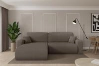 ALTDECOR Ecksofa BERY-L, Couch mit Schlaffunktion, Wohnzimmer - Ecksofa, Corner...