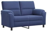 vidaXL Sofa 154 x 85 x 93 cm Sofa Polizeiblau 154x85x93 cm Samt, 1 Teile