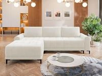 MIRJAN24 Ecksofa Aris L, mit Bettkasten und Schlaffunktion, Ausziehmechanismus...