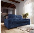 Masseno Sofa BENETE mit Schlaffunktion, Schlafsofa, Couch f&uuml;r Wohnzimmer