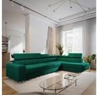 Masseno Ecksofa HESTION mit Schlaffunktion L-Form, Sofa mit Bettkasten