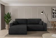 ALTDECOR Ecksofa BERY-L, Couch mit Schlaffunktion, Wohnzimmer - Ecksofa, Corner...
