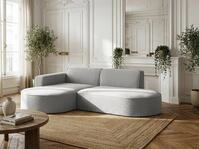 WFL GROUP Ecksofa Hana L-Form 3-Sitzer &ndash; Ottomane, Ecke Rechts oder Links &ndash;