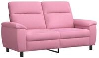 vidaXL Sofa 178 x 90 x 95 cm Sofa Rosa 178x90x95 cm Stoff, 1 Teile