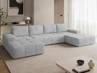 MIRJAN24 Wohnlandschaft Tonseo U, mit Bettkasten und Schlaffunktion, U-Form,