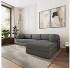Masseno Ecksofa KELI modulares Boneless Sofa mit Schlaffunktion