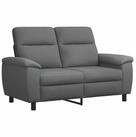 vidaXL Sofa 158 x 90 x 95 cm Sofa Dunkelgrau 158x90x95 cm Stoff, 1 Teile