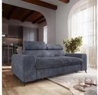 Masseno Sofa BENETE mit Schlaffunktion, Schlafsofa, Couch f&uuml;r Wohnzimmer