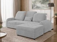 MIRJAN24 Ecksofa Soreno, mit Bettkasten und Schlaffunktion, Einstellbare...