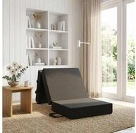 vidaXL Sofa vidaXL Klappsofa Bett 90 x 63 x 45 cm Dunkelgrau