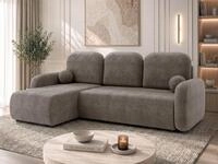MIRJAN24 Ecksofa Gizefa, mit Bettkasten und Schlaffunktion, R&uuml;ckenlehne in Form