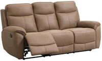 Beautysofa 3-Sitzer DOLCE Relax-Sofa, Wohnzimmer-Sofa mit Fu&szlig;st&uuml;tze und