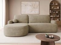 MIRJAN24 Ecksofa Loridu, mit Schlaffunktion und Bettkasten, Kissen-Set,...