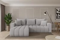 ALTDECOR Ecksofa MILA-L-v1, Couch mit Schlaffunktion, Wohnzimmer - Ecksofa,...