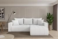ALTDECOR Ecksofa MILA-L, Couch mit Schlaffunktion, Wohnzimmer - Ecksofa, Corner...