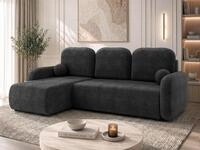 MIRJAN24 Ecksofa Gizefa, mit Bettkasten und Schlaffunktion, R&uuml;ckenlehne in Form