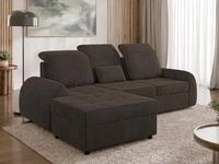MIRJAN24 Ecksofa Soreno, mit Bettkasten und Schlaffunktion, Einstellbare...