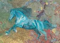 HEYE Puzzle HEYE Puzzle-Kartenkunst: Pferd, Puzzleteile