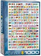 EUROGRAPHICS Puzzle Eurographics 6000-0128 - Flaggen der Welt, Puzzle, 1.000...