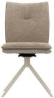 Massivmoebel24 Polsterstuhl POLSTERST&Uuml;HLE 100% Polyester beige / braun (100%