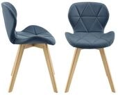en.casa Esszimmerstuhl (2 St), &raquo;&Auml;lmhult&laquo; 2er Set Stuhl 78x47x52 cm...