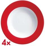 Ritzenhoff & Breker Suppenteller Doppio, (4 St), &Oslash; 22 cm, sp&uuml;lmaschinen- und