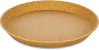 KOZIOL Speiseteller CONNECT PLATE &Oslash; 20,5 cm, aus biozirkul&auml;rem Material, (4...