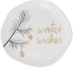 R&auml;der Teller r&auml;der Teller Winter wishes klein Wei&szlig;
