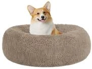 LuxusKollektion Hundebett Hundebett orthop&auml;disches rund L 70 x B 70 x H 20 cm