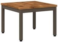 vidaXL Couchtisch 49 x 485 x 36 cm Couchtisch Natur und Kaffee 49x48,5x36 cm