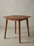 KADIMA DESIGN Esstisch Esszimmertisch 80x78x80 cm Massivholz Tisch K&uuml;chentisch