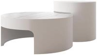 MIRJAN24 Couchtisch Vellaro (2er-Set), Gestell aus Stahl